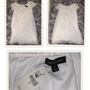 LANE BRYANT WHITE DRESS
